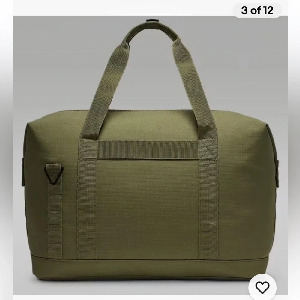 Nike Jordan Jam Flight Cordura Duffle Bag Sage Green Gym Bag MA0798 EF9 NWT - Picture 3 of 14